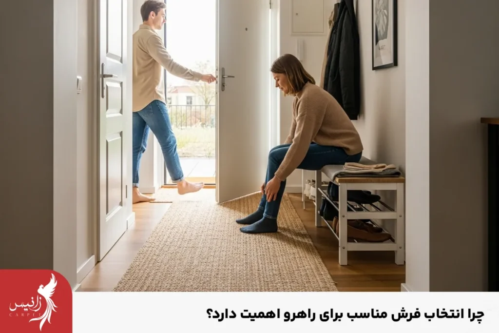 دلیل اهمیت فرش برای راهرو