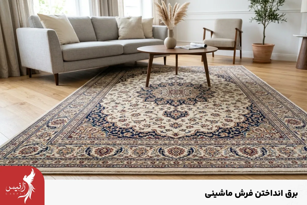 روش براق کردن فرش ماشینی
