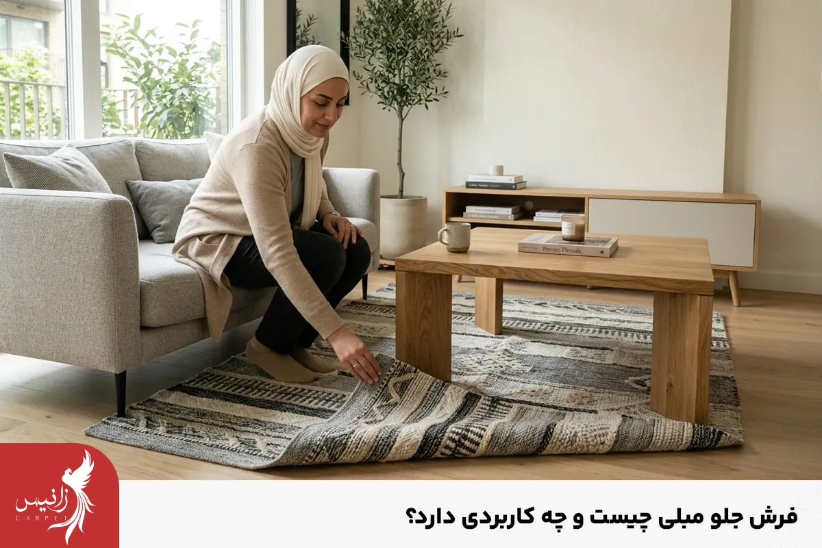فرش جلو مبلی چیست؟ با کاربرد های آن بیشتر آشنا شوید