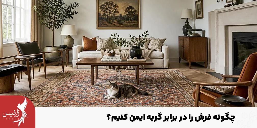 حفظ سلامت حیوان خانگی شما در گرو انتخاب یک فرش مناسب است.