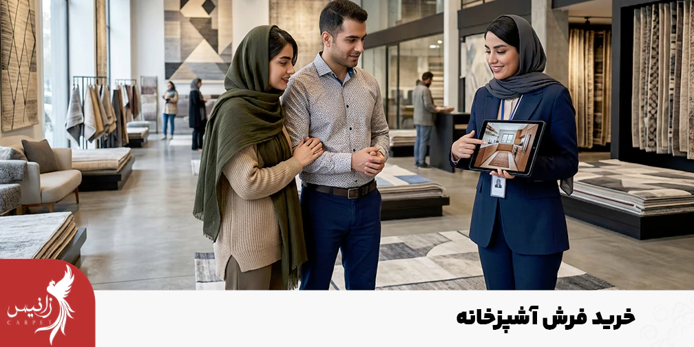 خرید فرش آشپزخانه مدرن و مینیمال